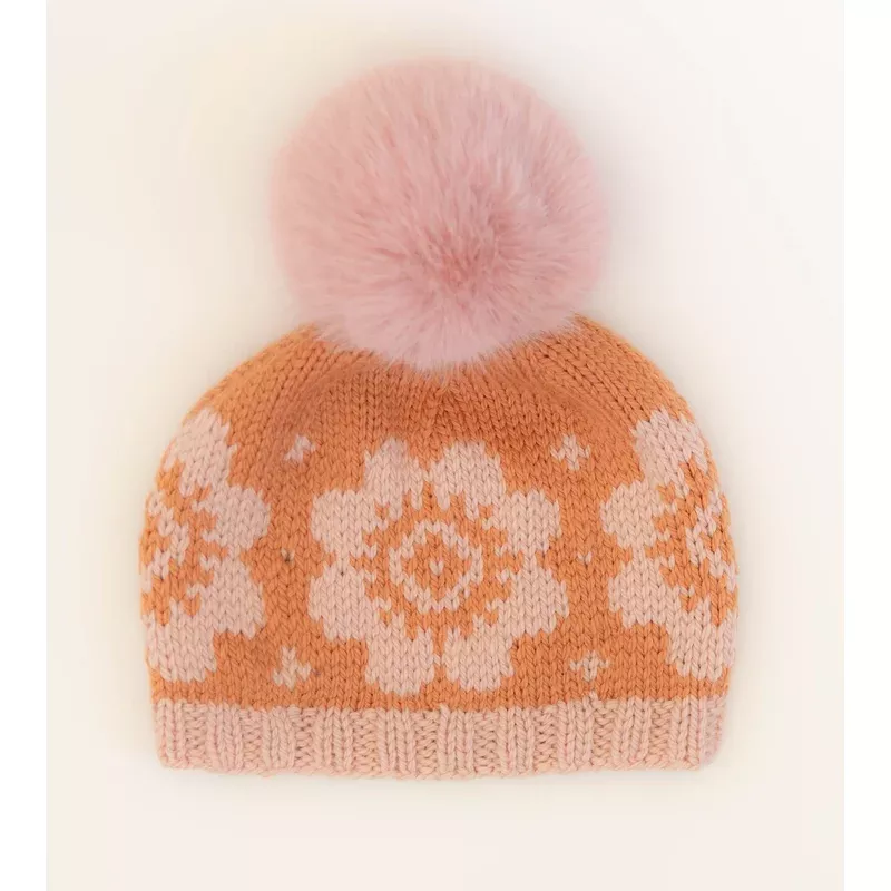 Zinnia Hat Knitting Kit