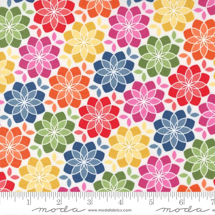 Zinnia Rainbow 24132 11 Moda #1