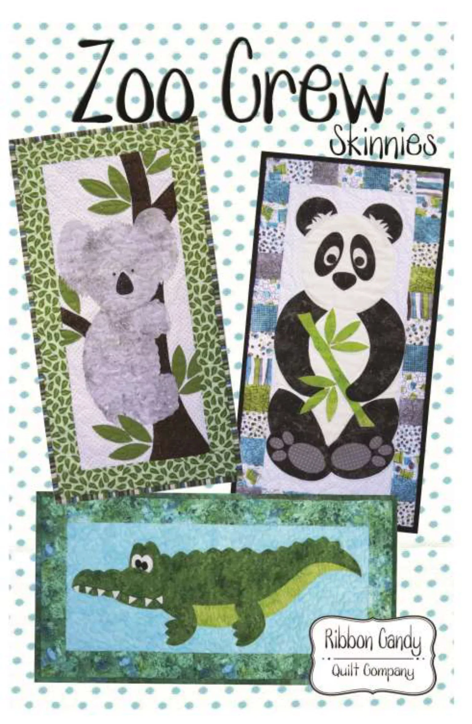 Zoo Crew Seasonal Skinnies- Fusible Applique