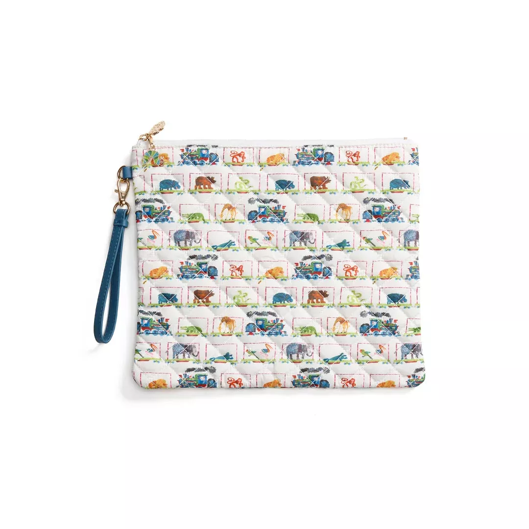 Zoo Quilted Wristlet