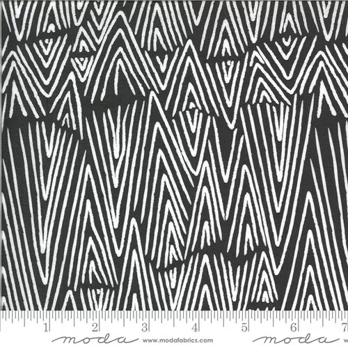 Zoology 48302 18 Black White Zig Zags Moda Gingiber